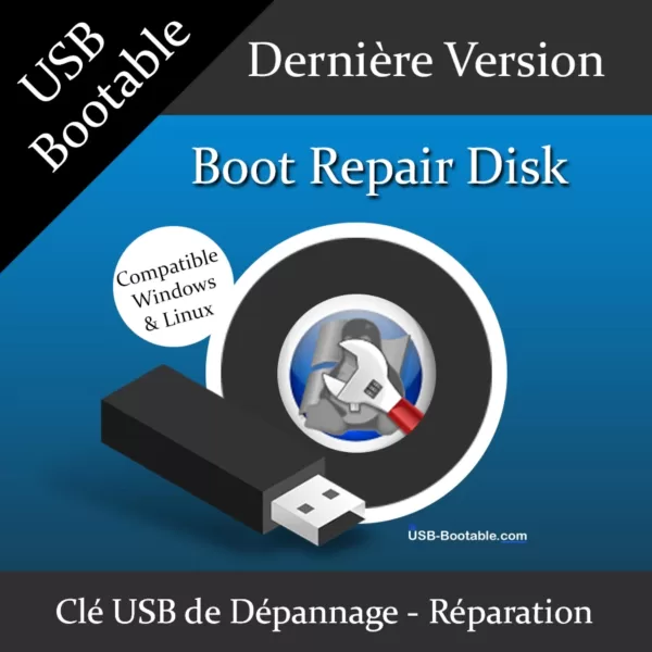 Clé USB bootable Boot Repair Disk