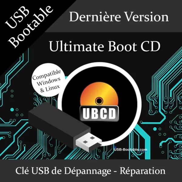 Clé USB bootable Ultimate Boot CD