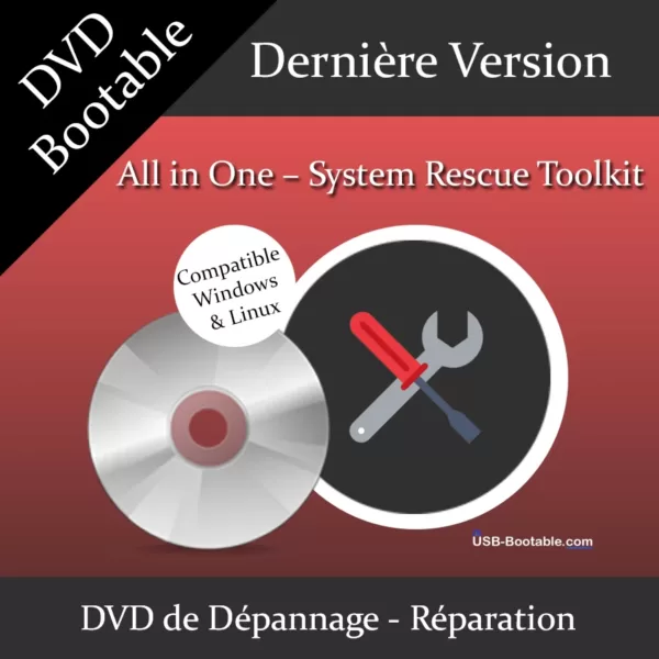DVD bootable All in One - System Rescue Toolkit
