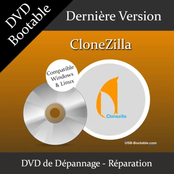 DVD bootable CloneZilla
