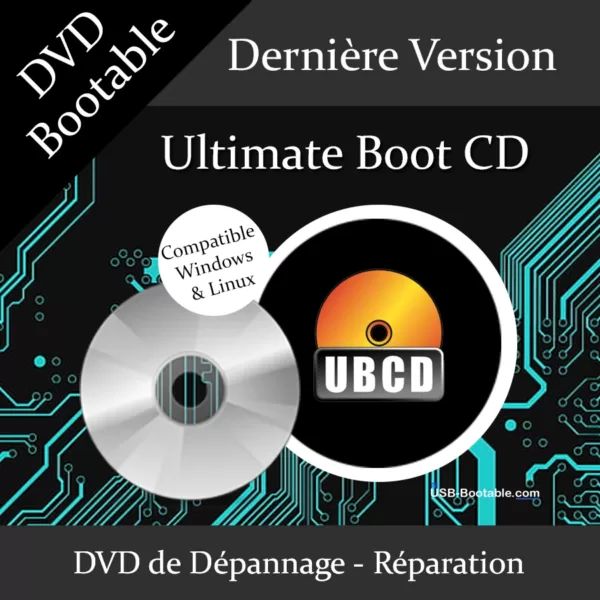 DVD bootable Ultimate Boot CD