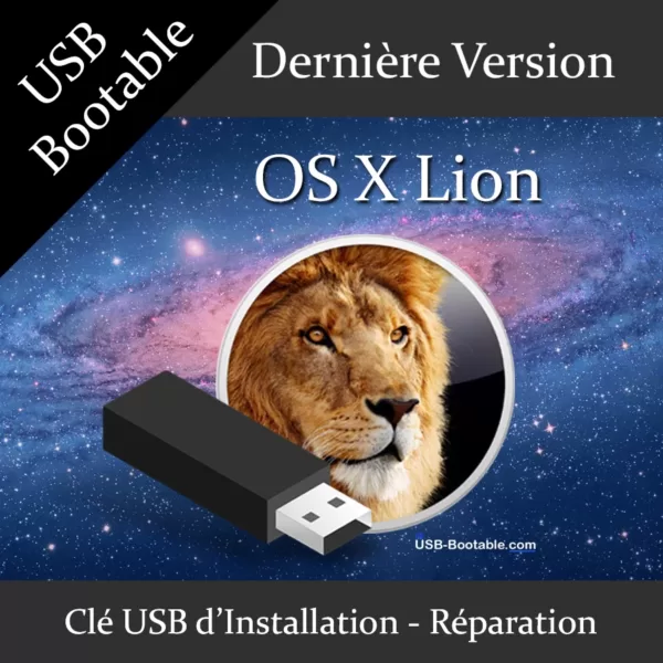 clé USB bootable OS X Lion